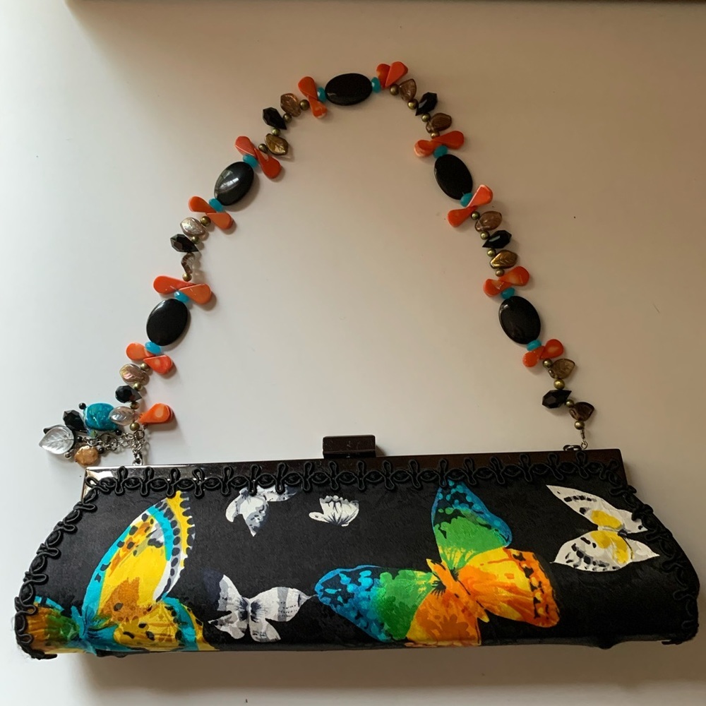 🦋Kelly Kathleen Women’s Designer Evening Bag Butterflies